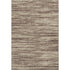 5' X 8' Brown And Beige Striped Washable Area Rug With UV Protection