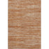 8' X 10' Copper And Rust Striped Washable Area Rug With UV Protection