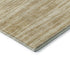 9' X 12' Gold And Beige Striped Washable Area Rug With UV Protection