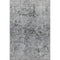5' X 8' Gray And Silver Abstract Washable Area Rug With UV Protection
