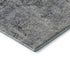 9' X 12' Gray And Silver Abstract Washable Area Rug With UV Protection