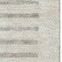5' X 8' Beige Ivory And Gray Striped Washable Area Rug With UV Protection
