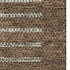 5' X 8' Chocolate Beige And Gold Striped Washable Area Rug With UV Protection