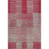 5' X 8' Burgundy And Gray Striped Washable Area Rug With UV Protection