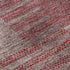 5' X 8' Burgundy And Gray Striped Washable Area Rug With UV Protection