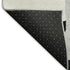 5' X 8' Black Ivory And Beige Geometric Washable Area Rug With UV Protection