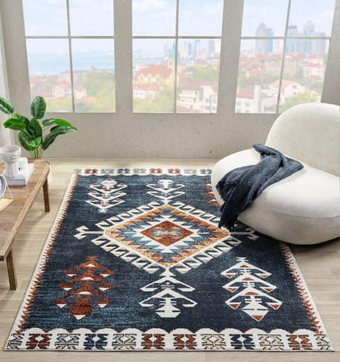 United Weavers Stratton Jamaica Navy Area Rug