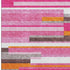 5' X 8' Blush Orange And Gray Striped Washable Area Rug With UV Protection