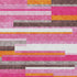 8' X 10' Blush Orange And Gray Striped Washable Area Rug With UV Protection