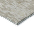 5' X 8' Beige Ivory And Tan Abstract Washable Area Rug With UV Protection