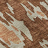 9' X 12' Rust Beige And Peach Abstract Washable Area Rug With UV Protection