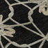 5' X 8' Black Khaki And Beige Geometric Washable Area Rug With UV Protection
