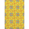 8' X 10' Yellow Blue And Red Geometric Washable Area Rug With UV Protection