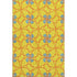 8' X 10' Yellow Blue And Red Geometric Washable Area Rug With UV Protection