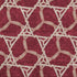 5' X 8' Burgundy And Gray Geometric Washable Area Rug With UV Protection