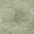 8' X 10' Artichoke Green And Ivory Geometric Washable Area Rug With UV Protection