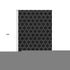 9' X 12' Black And Ivory Geometric Washable Area Rug With UV Protection