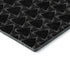 9' X 12' Black And Ivory Geometric Washable Area Rug With UV Protection