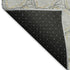5' X 8' Gray And Gold Geometric Washable Area Rug With UV Protection