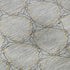 5' X 8' Gray And Gold Geometric Washable Area Rug With UV Protection