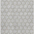 5' X 8' Gray And Gold Geometric Washable Area Rug With UV Protection