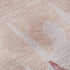 5' X 8' Blush And Pink Abstract Washable Area Rug With UV Protection