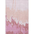 8' X 10' Blush And Pink Abstract Washable Area Rug With UV Protection
