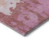 8' X 10' Blush And Pink Abstract Washable Area Rug With UV Protection