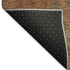 9' X 12' Rust Beige And Brown Abstract Washable Area Rug With UV Protection