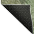 8' X 10' Green Gray And Sage Geometric Washable Area Rug With UV Protection