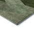 8' X 10' Green Gray And Sage Geometric Washable Area Rug With UV Protection