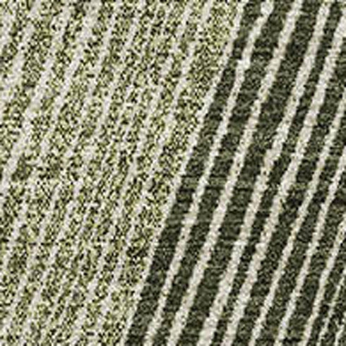 5' X 8' Olive Green Gray And Ivory Geometric Washable Area Rug With UV Protection