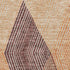 5' X 8' Orange Salmon And Ivory Geometric Washable Area Rug With UV Protection