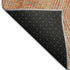 8' X 10' Orange Salmon And Ivory Geometric Washable Area Rug With UV Protection