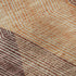 8' X 10' Orange Salmon And Ivory Geometric Washable Area Rug With UV Protection