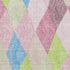 8' X 10' Pink Lime Green And Blue Geometric Washable Area Rug With UV Protection