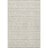 8' X 10' Beige And Ivory Geometric Washable Area Rug With UV Protection