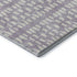 8' X 10' Lavender And Ivory Geometric Washable Area Rug With UV Protection