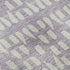 8' X 10' Lavender And Ivory Geometric Washable Area Rug With UV Protection