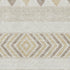 5' X 8' Beige Ivory And Tan Southwestern Washable Area Rug With UV Protection