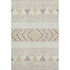 8' X 10' Beige Ivory And Tan Southwestern Washable Area Rug With UV Protection