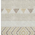 8' X 10' Beige Ivory And Tan Southwestern Washable Area Rug With UV Protection