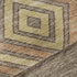 5' X 8' Brown Wheat And Copper Southwestern Washable Area Rug With UV Protection