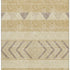 5' X 8' Gold Taupe And Beige Southwestern Washable Area Rug With UV Protection