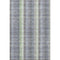 8' X 10' Pewter Gray And Green Plaid Washable Area Rug With UV Protection