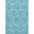8' X 10' Aqua And Ivory Geometric Washable Area Rug With UV Protection