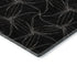 5' X 8' Black And Ivory Geometric Washable Area Rug With UV Protection