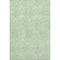 5' X 8' Mint Green And Ivory Geometric Washable Area Rug With UV Protection