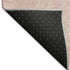 5' X 8' Pink And Ivory Geometric Washable Area Rug With UV Protection