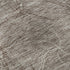 8' Taupe And Ivory Geometric Washable Round Rug With UV Protection